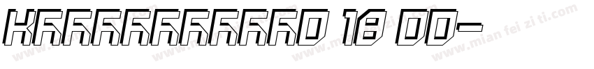 KSMCPQONLY0 18 00字体转换